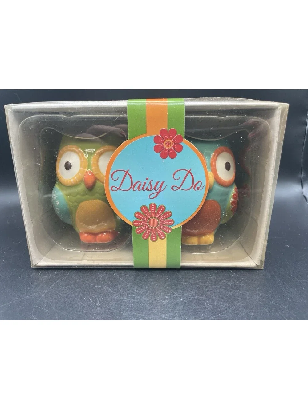 Daisy Do Owl Salt And Pepper Shakers In Box